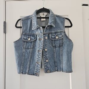 Classic Blue Denim Vest